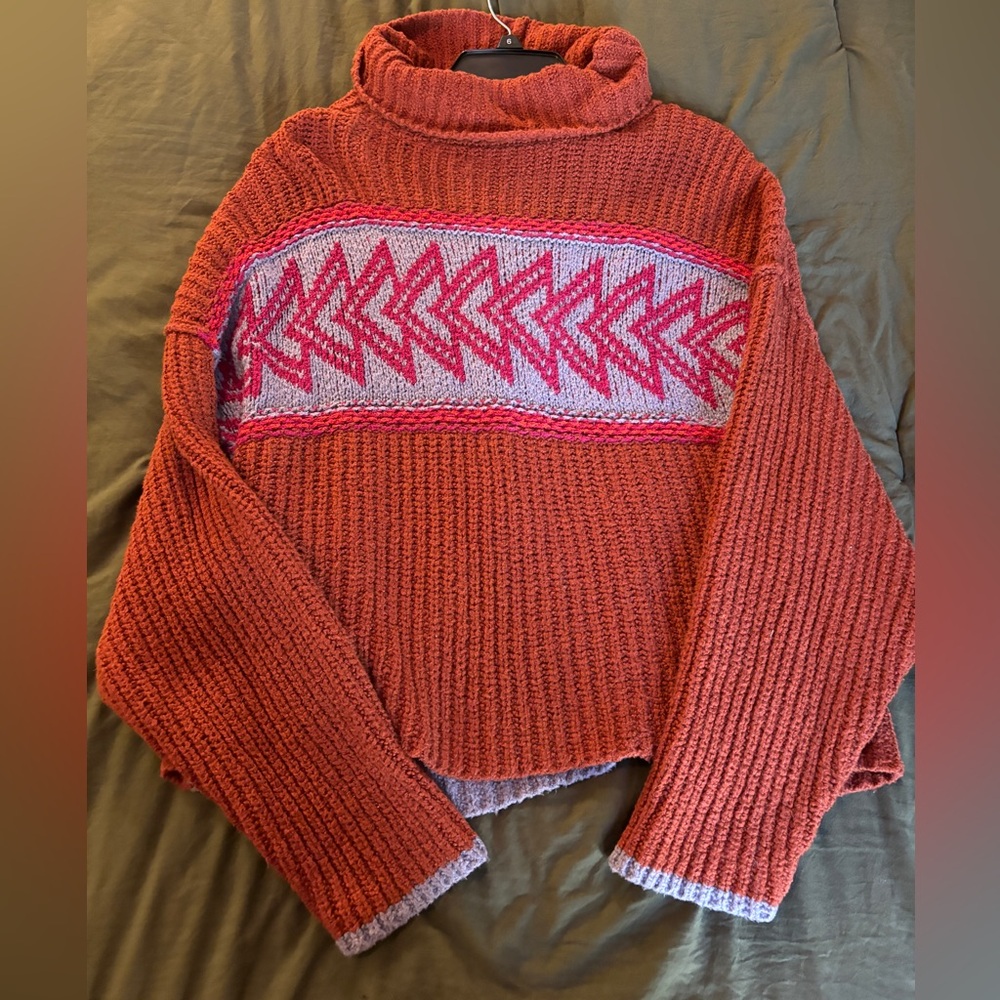 Free People Knitted Turtleneck